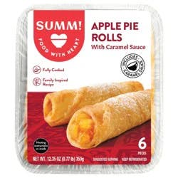 Summ! Apple Pie Rolls with Caramel Sauce 12.35 oz