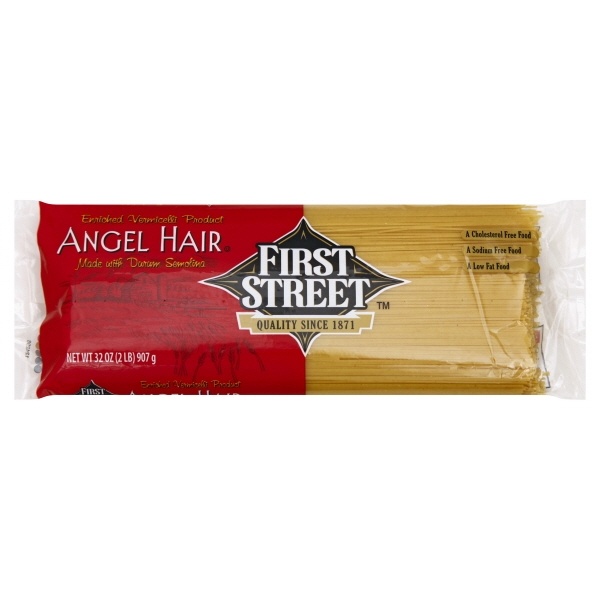 slide 1 of 1, First Street Angel Hair Pasta, 2 lb