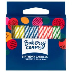 Culpitt Birthday Candles Spiral