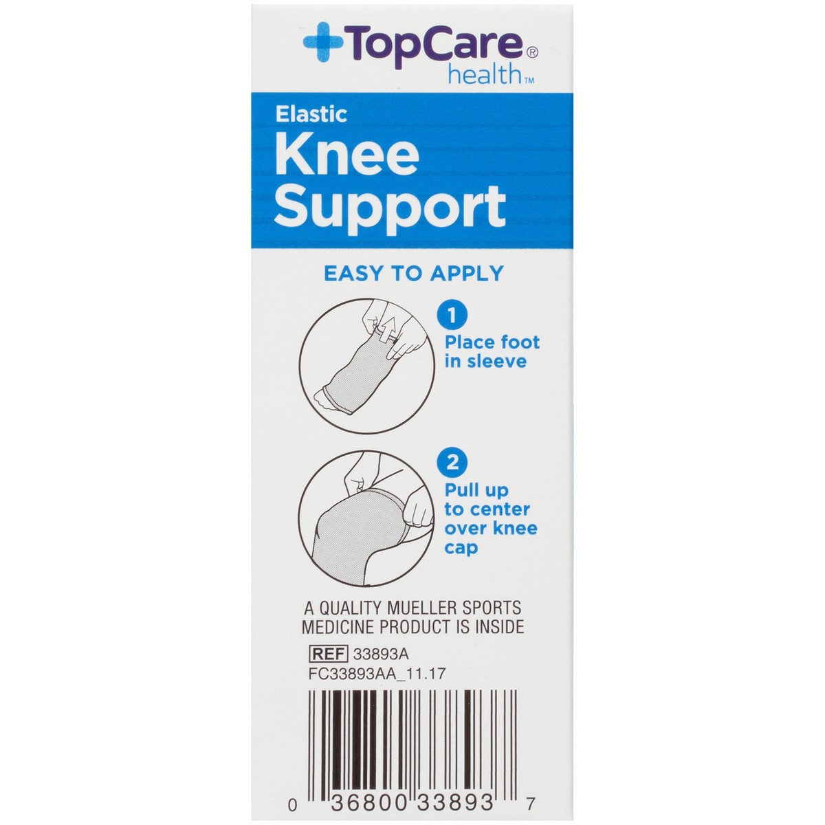 slide 5 of 8, TopCare Elastic Knee Support, Extra Large, XL