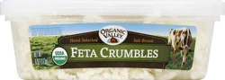 Organic Valley Feta Cheese Crumbles, 4 oz