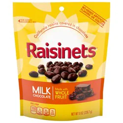 Raisinets Milk Chocolate Raisins 8 oz