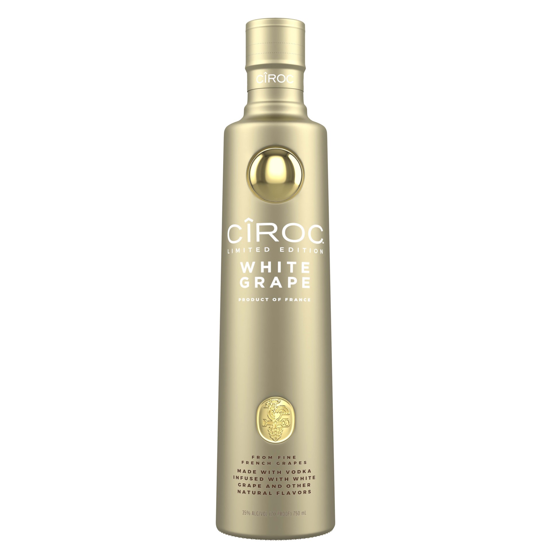 slide 1 of 4, CIROC Limited Edition White Grape, 750 mL (Made with Vodka Infused with Natural Flavors), 750 ml