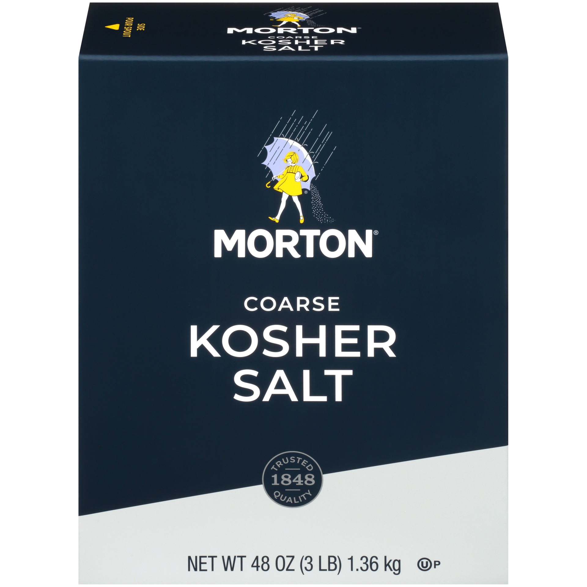 slide 1 of 2, Morton Kosher Salt, 3 lb