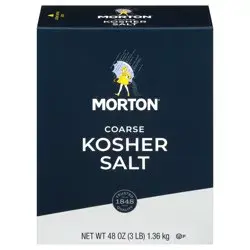 Morton Coarse Kosher Salt 48 oz
