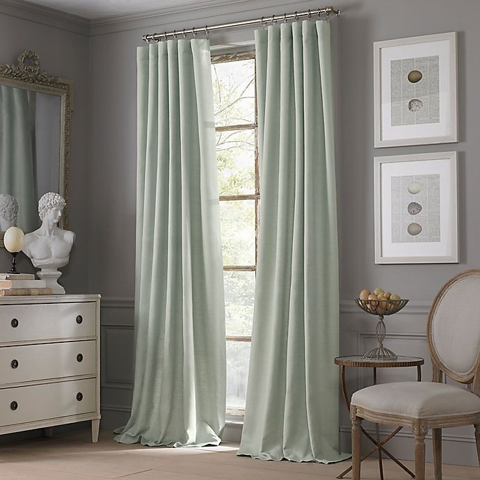 slide 1 of 1, Valeron Estate Rod Pocket Insulated Window Curtain Panel - Spruce, 95 in