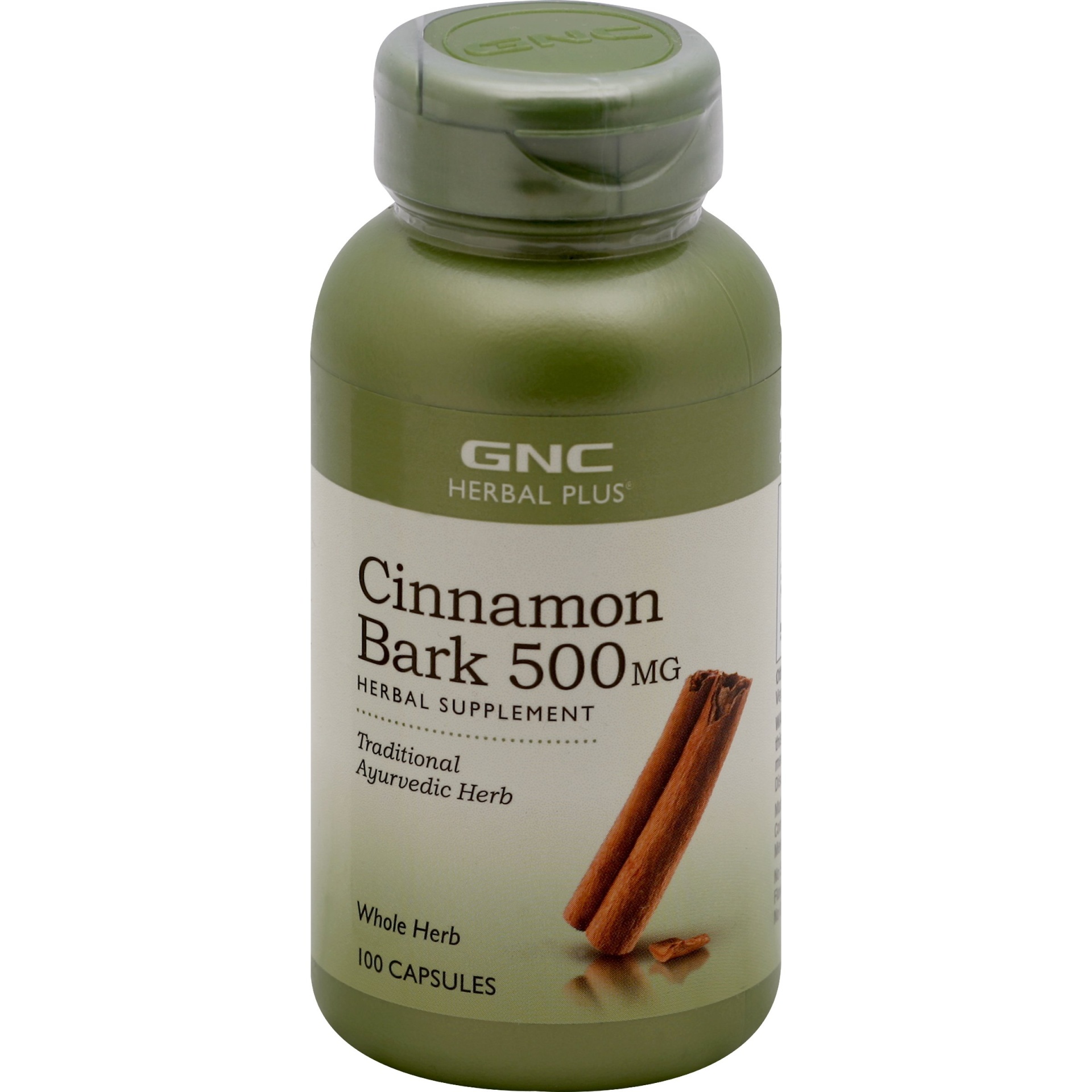 slide 1 of 6, GNC Cinnamon Bark 100 ea, 100 ct