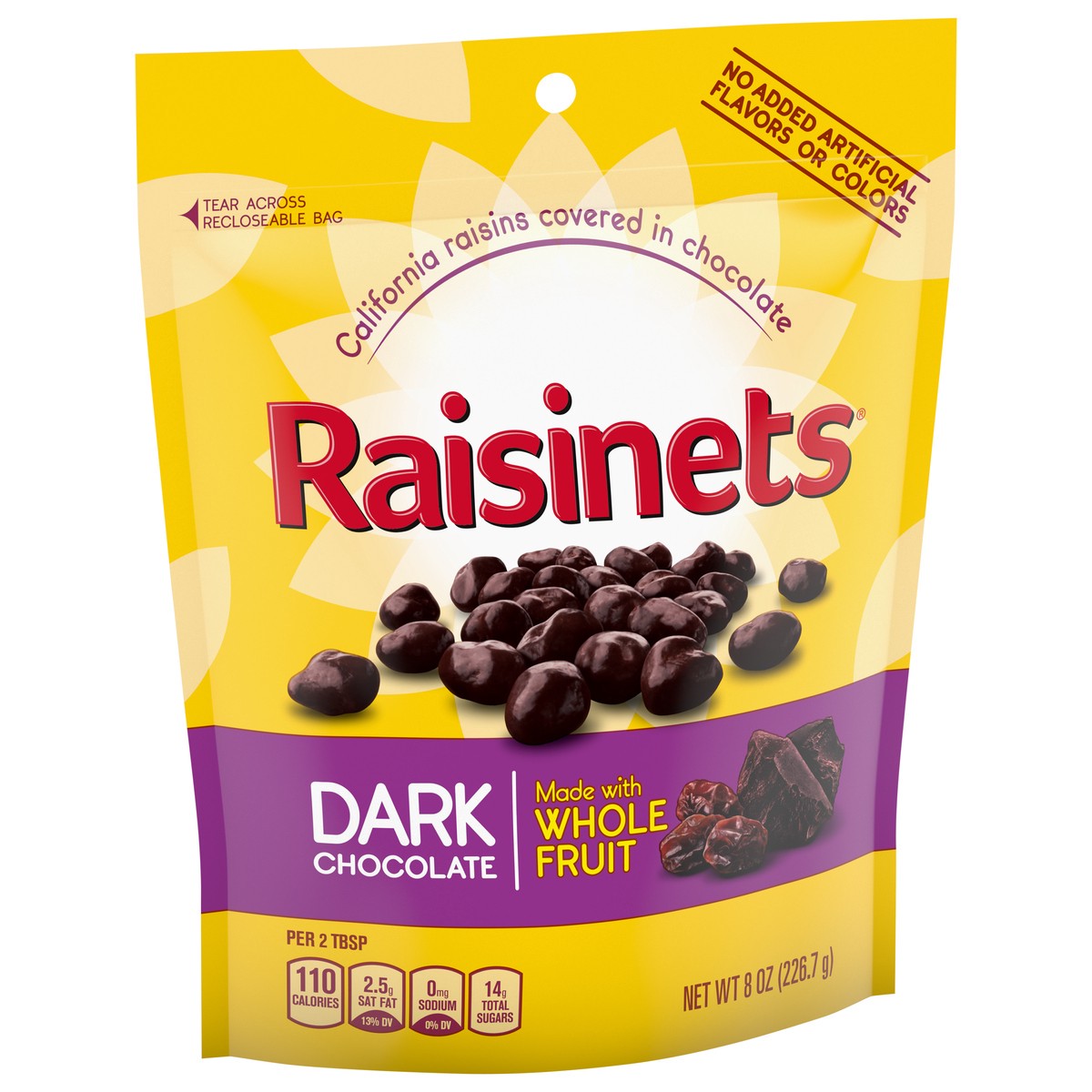 slide 2 of 4, Raisinets Dark Chocolate Raisins 8 oz, 8 oz