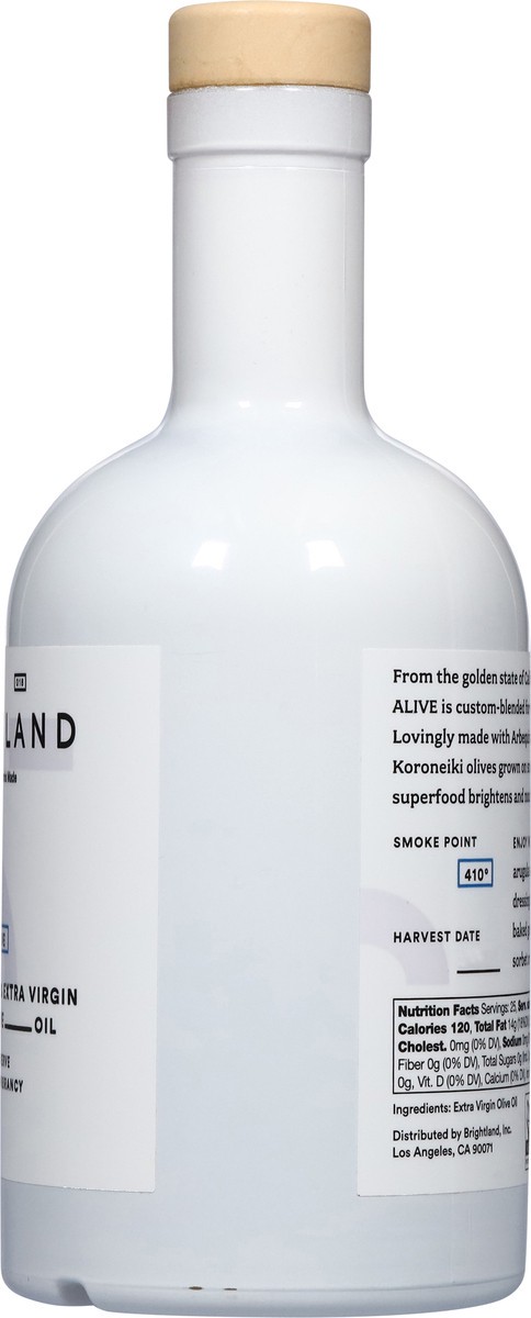 slide 10 of 13, Brightland 100% Extra Virgin Alive Olive Oil 12.7 oz, 12.7 oz