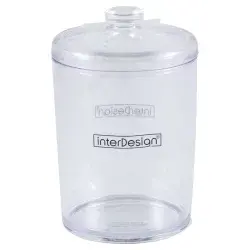InterDesign Small Plastic Canister - Clear