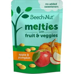 Beech-Nut Apple & Pumpkin Melties with Fruit & Veggies Stage 3 1 oz