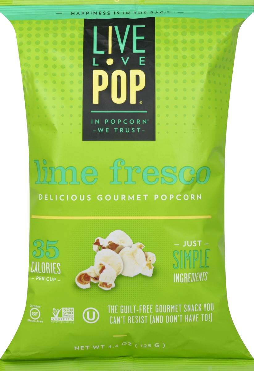 slide 1 of 6, Live Love Pop Popcorn 4.4 oz, 4.4 oz