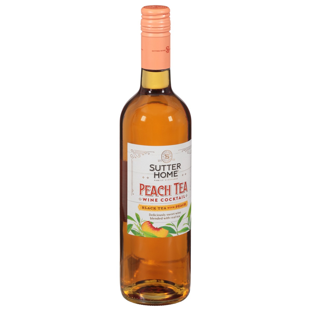 slide 2 of 9, Sutter Home Peach Tea Wine Cocktails, 750 ml