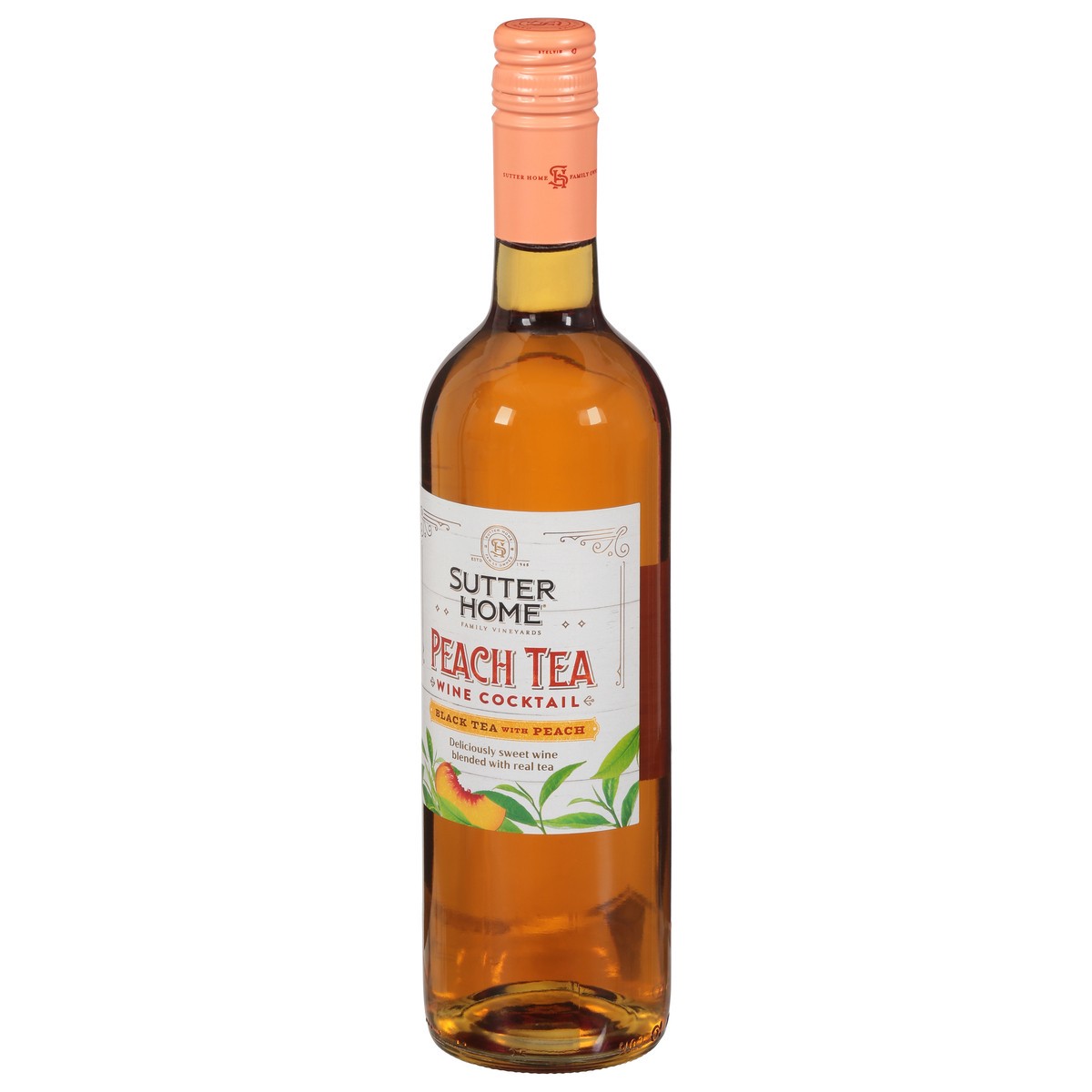 slide 3 of 9, Sutter Home Peach Tea Wine Cocktails, 750 ml