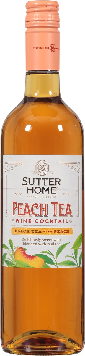 slide 6 of 9, Sutter Home Peach Tea Wine Cocktails, 750 ml