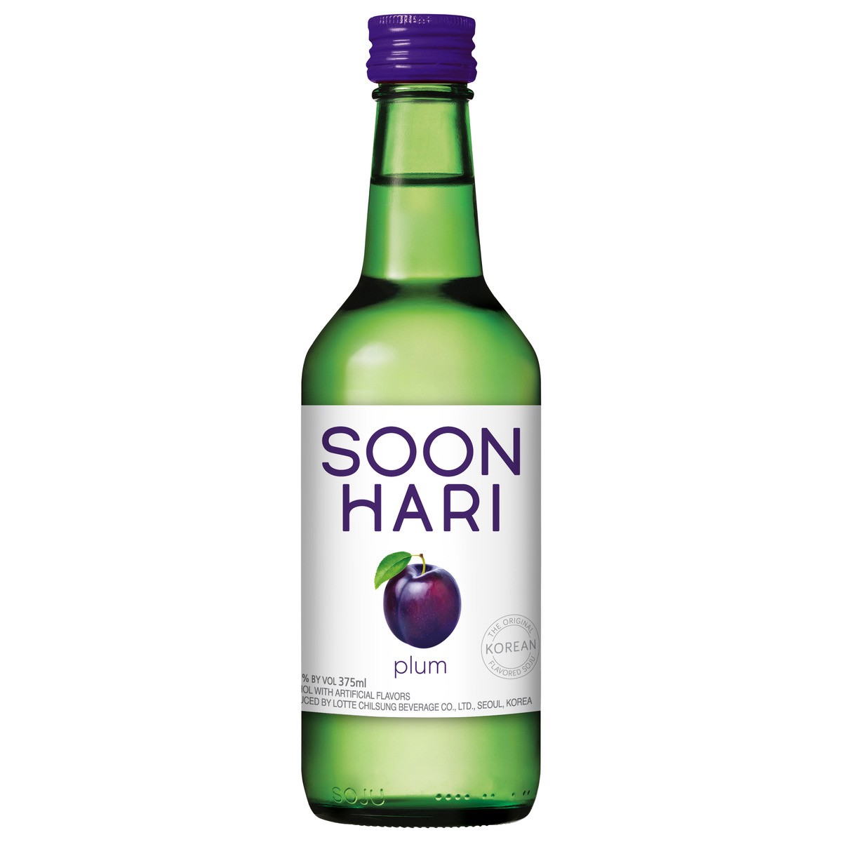 slide 1 of 4, Soonhari Korean Soju Plum 375 ml, 375 ml