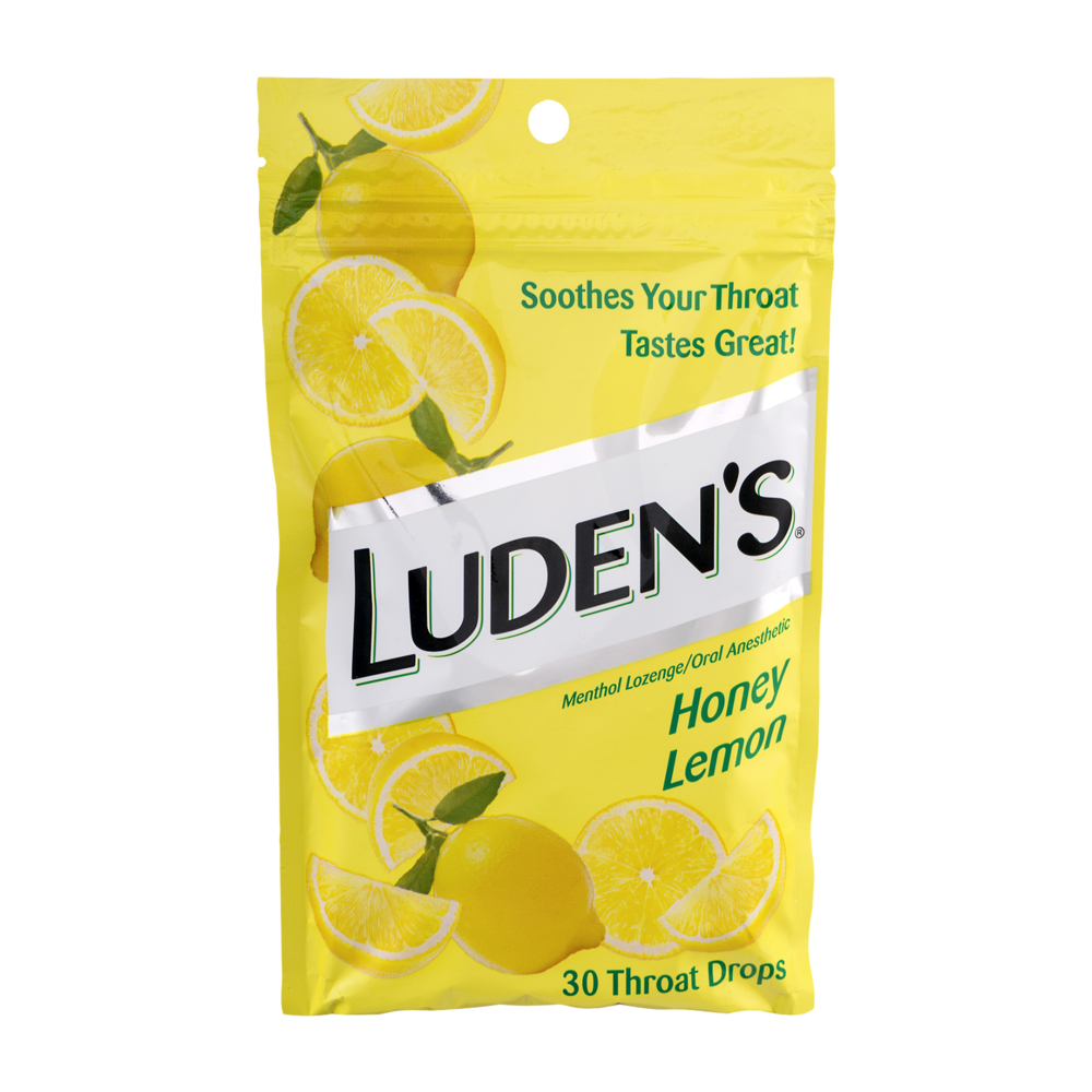 slide 1 of 3, Luden's Throat Drops 30 ea, 30 ct