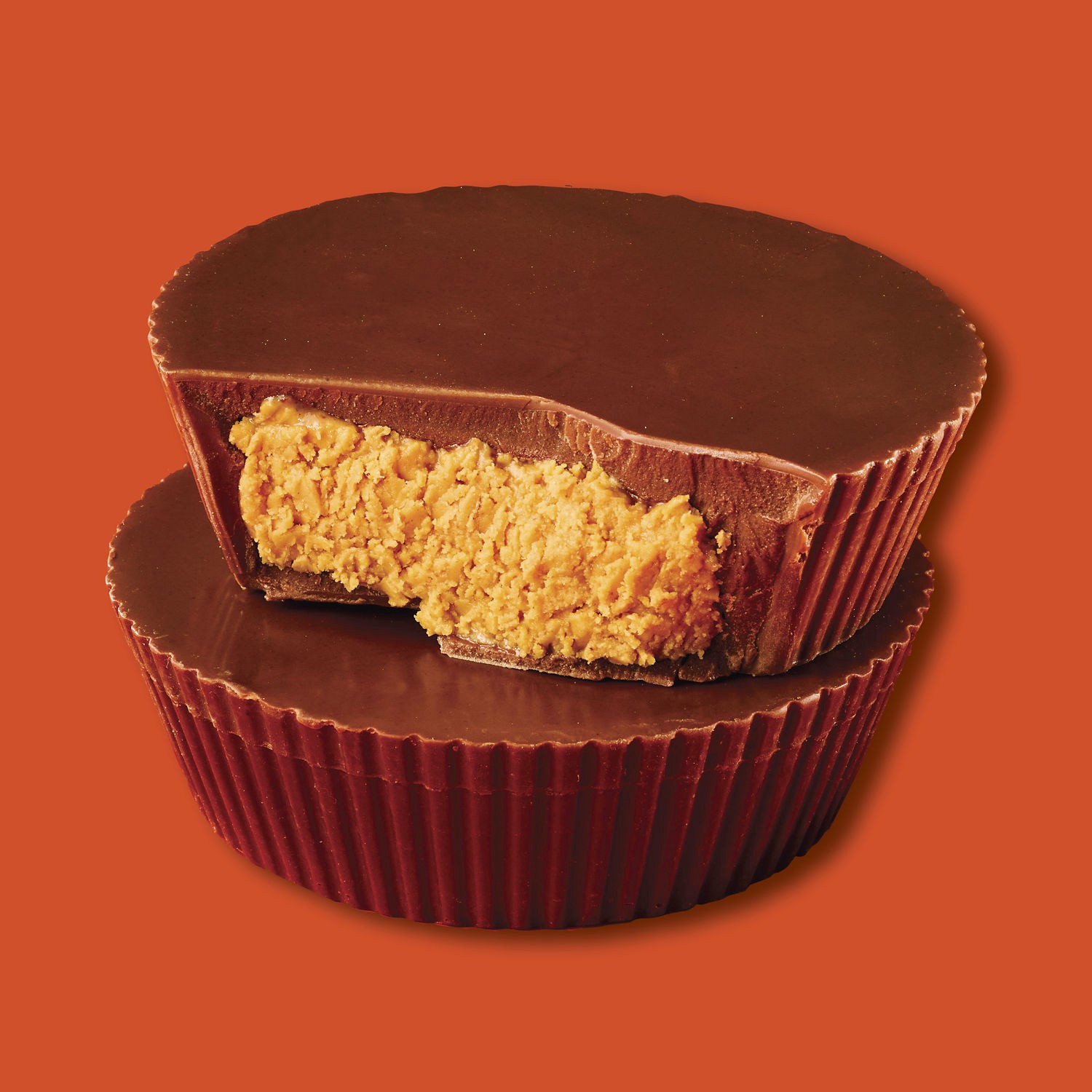 slide 8 of 8, REESE'S Milk Chocolate Half-Pound Peanut Butter Cups, Christmas Candy Pack, 16 oz (2 Pieces), 2 ct; 8 oz