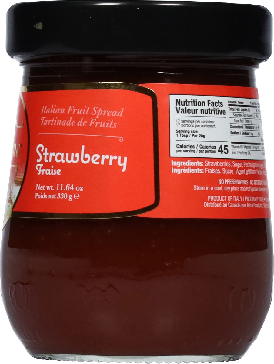 slide 2 of 9, Tuscanini Italian Strawberry Fruit Spread 11.64 oz, 11.64 oz