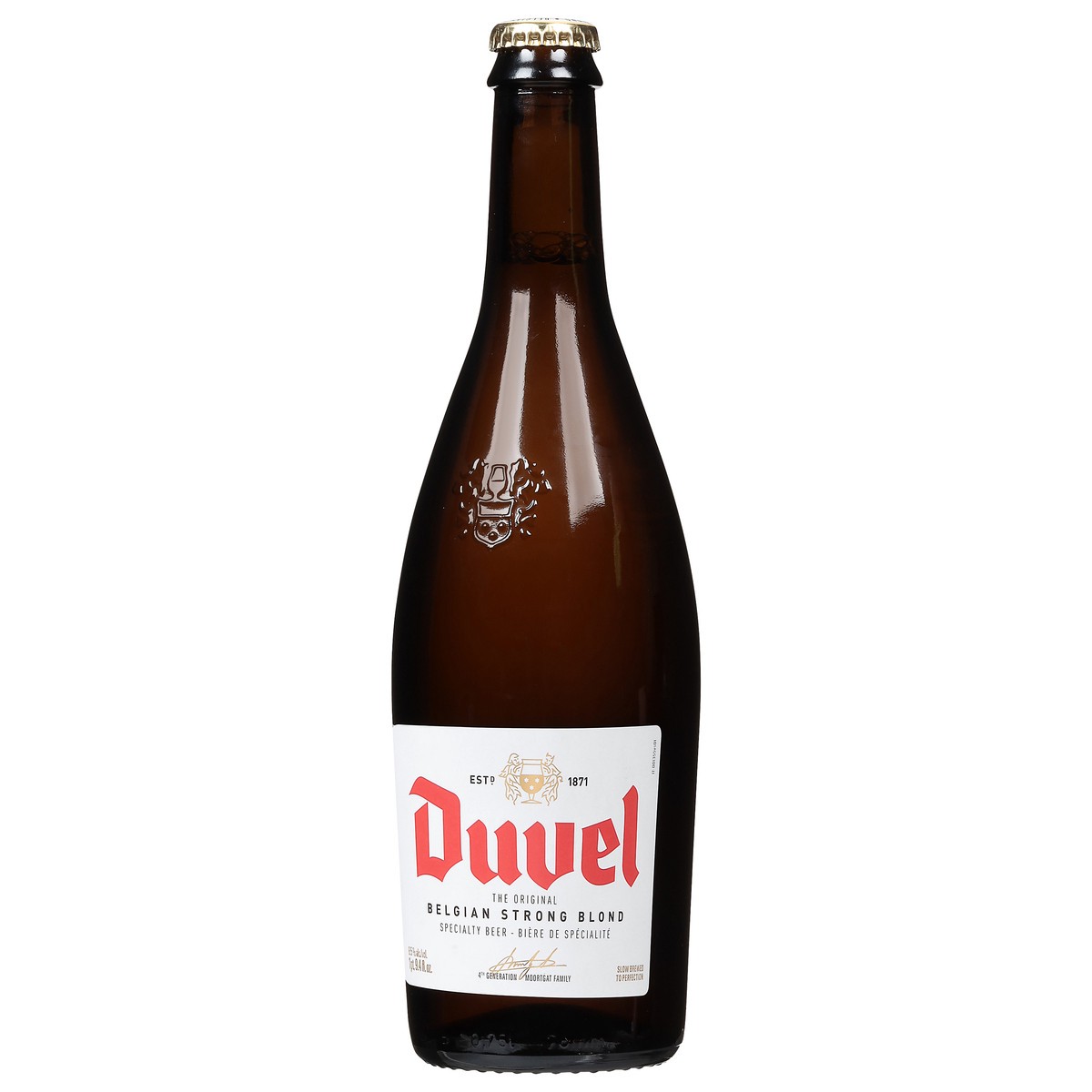 slide 3 of 9, Duvel Belgian Ale, 750 ml btl
