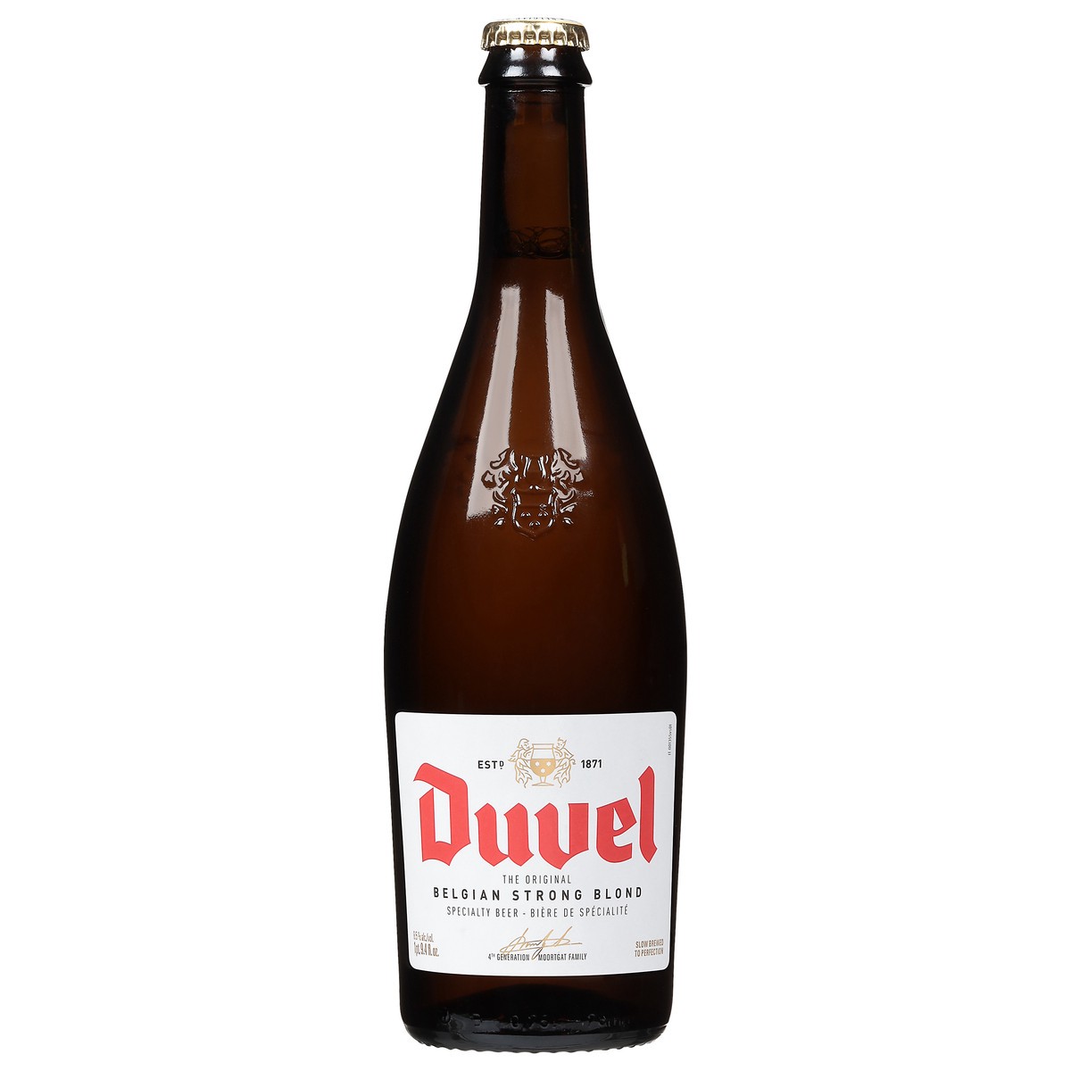 slide 1 of 9, Duvel Belgian Ale, 750 ml btl