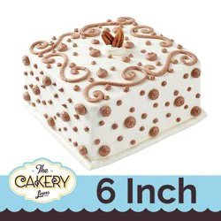 The Cakery 6 Inch Southern Maple Praline Carrot Cake