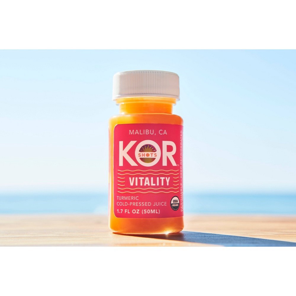 slide 4 of 4, KOR Shots KOR Vitality Turmeric Inflammation - 1.7 oz, 1.7 oz