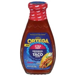 Ortega Xtra Hot Original Taco Sauce - 8 oz