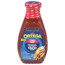 Ortega Xtra Hot Original Taco Sauce - 8 oz