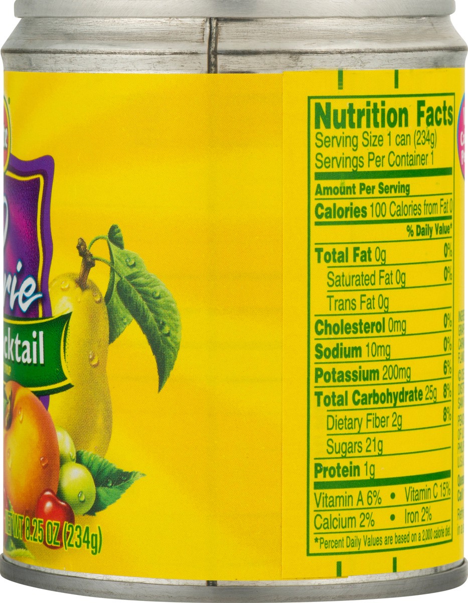 slide 9 of 9, Del Monte Lite Fruit Cocktail, 8.25 oz