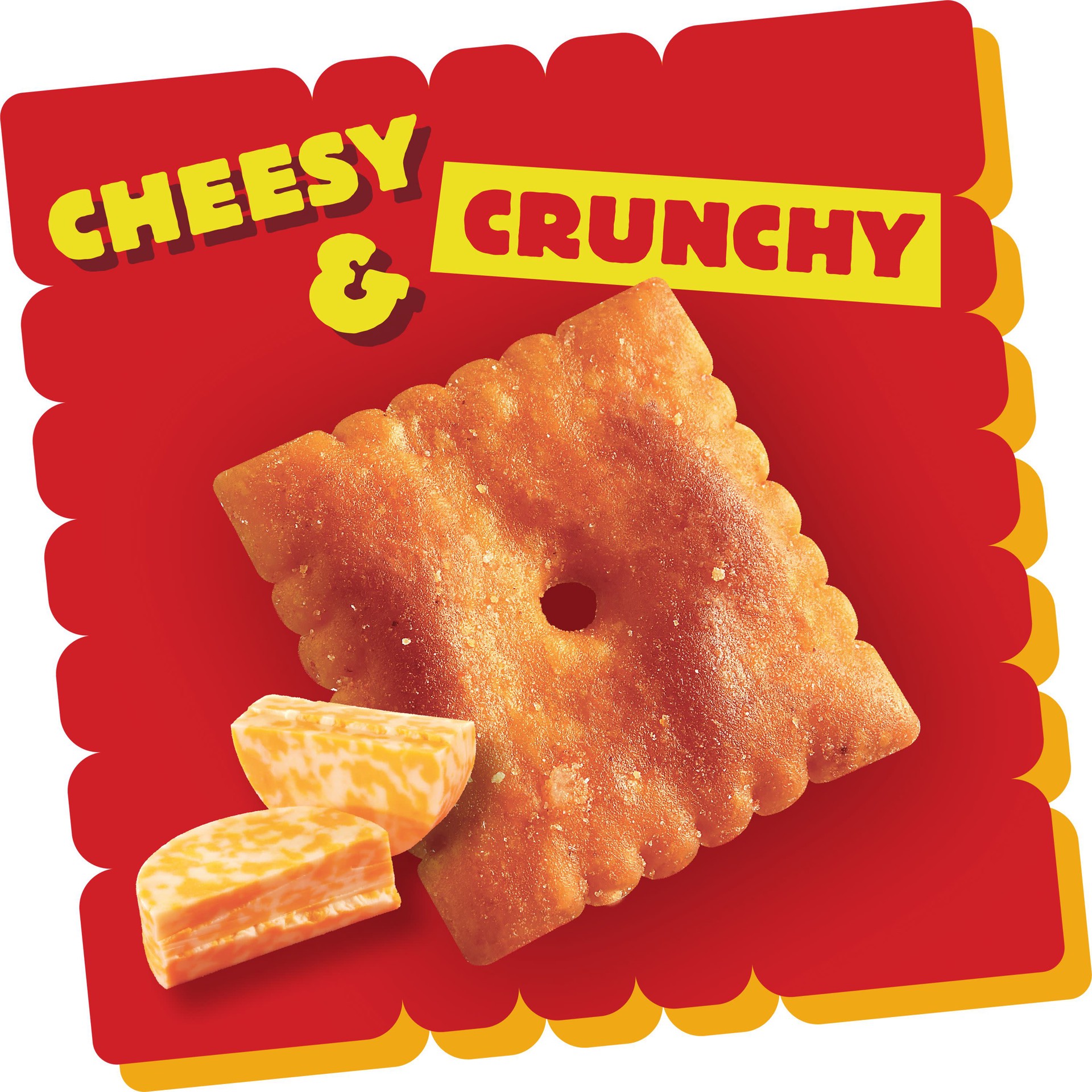 slide 4 of 5, Cheez-It Cheese Crackers, Baked Snack Crackers, Kids Snacks, Extra Toasty Cheddar Jack, 12.4oz Box, 1 Box, 12.4 oz