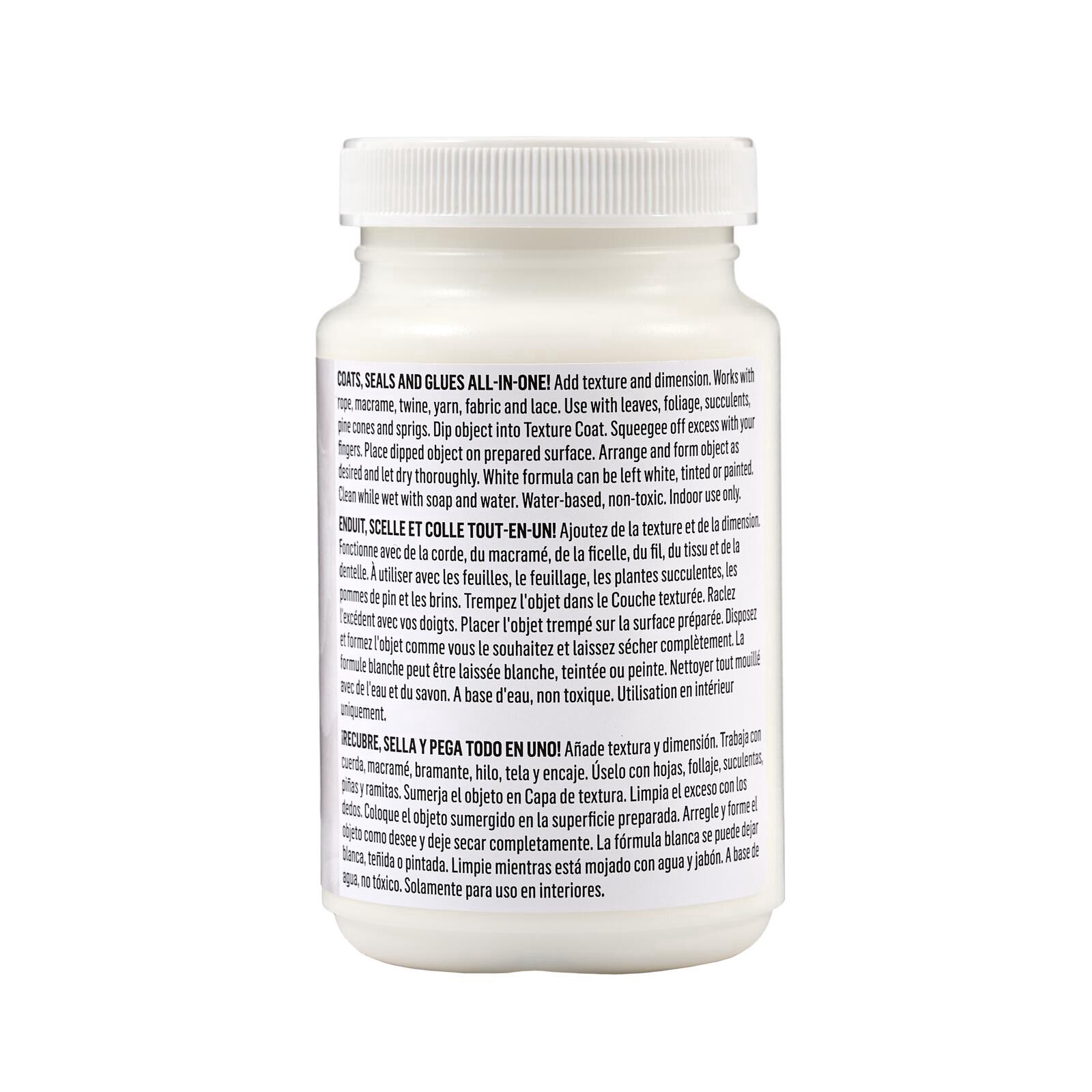 slide 8 of 9, Mod Podge 8oz. Texture Coat, Glue & Sealer, 8 oz