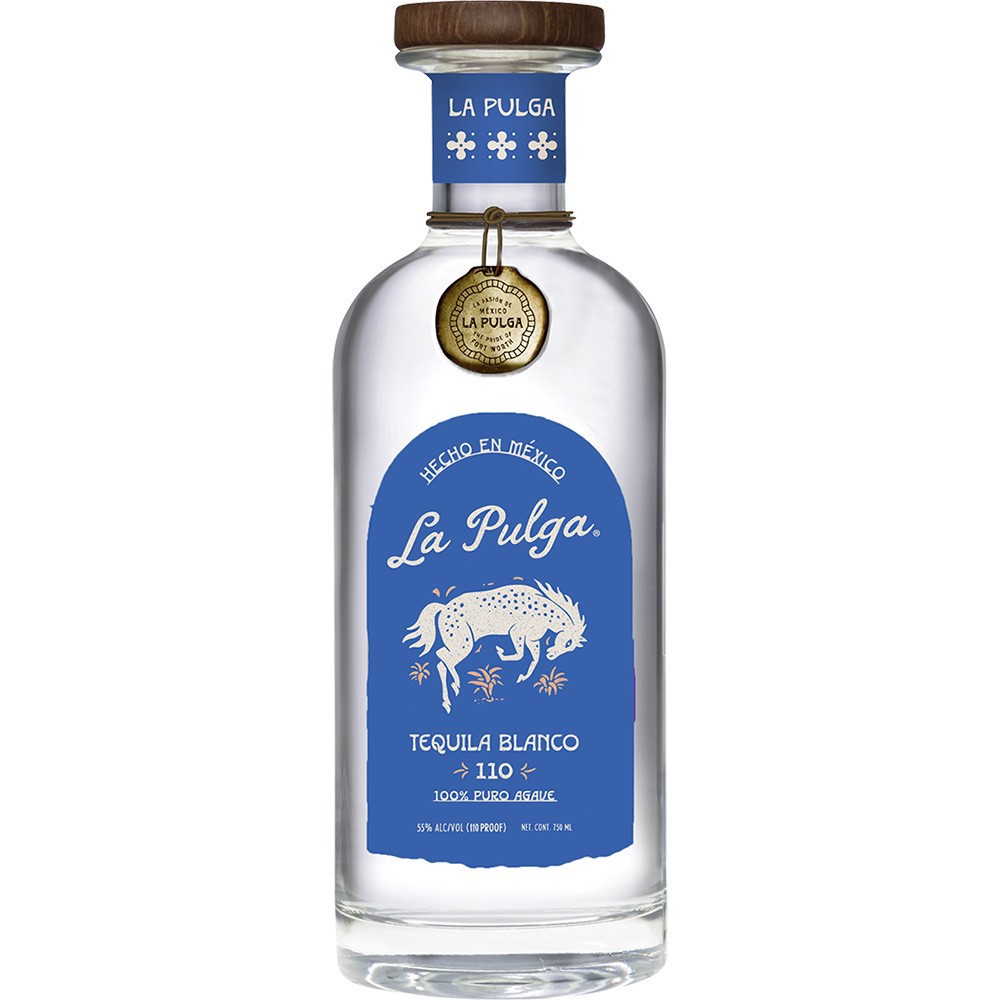 slide 1 of 1, La Pulga Blanco 110 Tequila, 750 ml