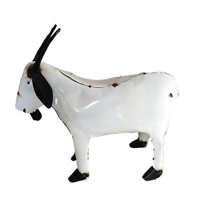 slide 1 of 1, Creative Decor Sourcing Metal Mama Goat Dcor, 30 in