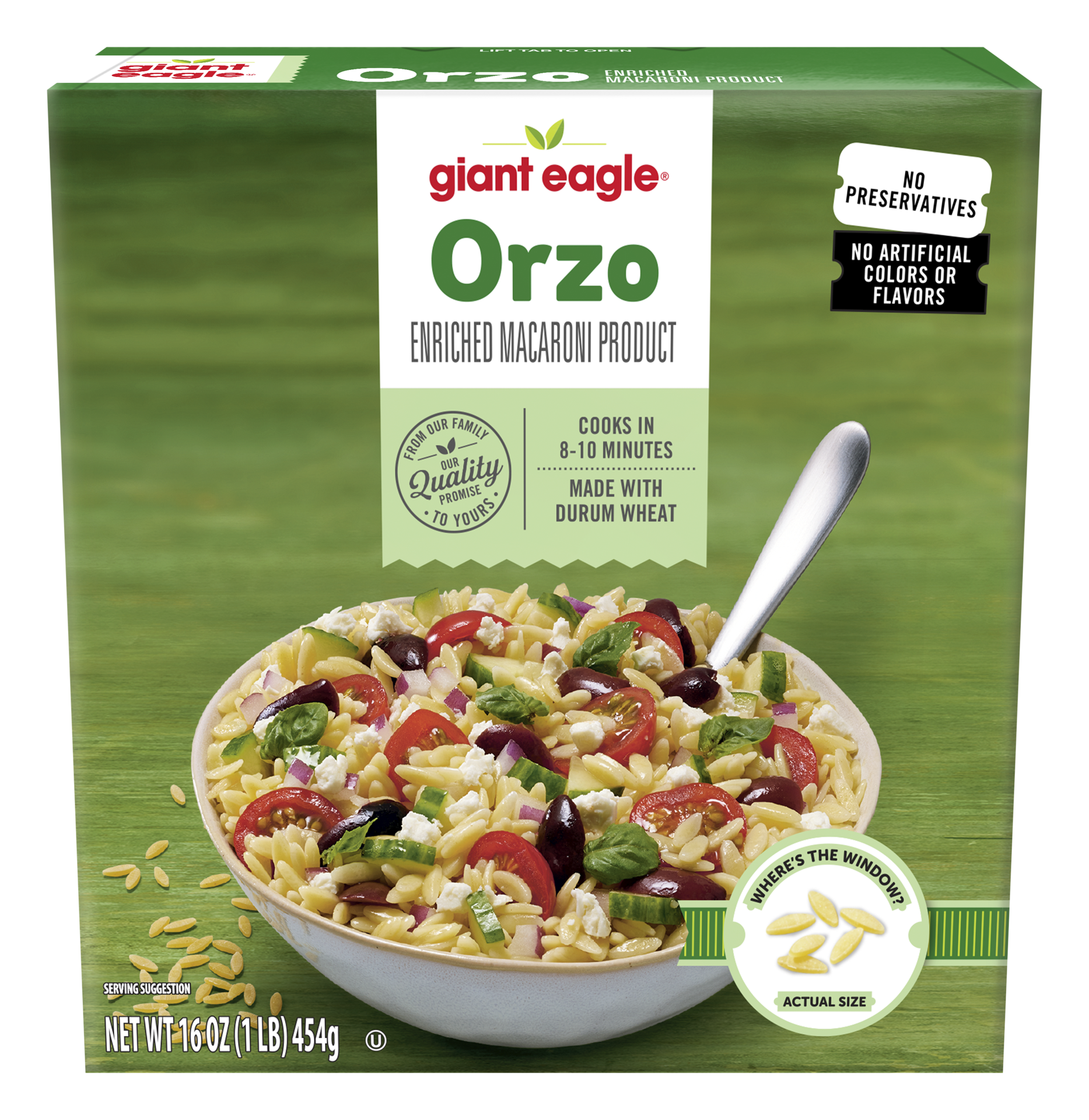 slide 1 of 1, Giant Eagle Orzo Soup Cut - 12 oz, 12 oz