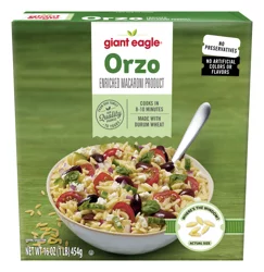 Giant Eagle Orzo Soup Cut - 12 oz