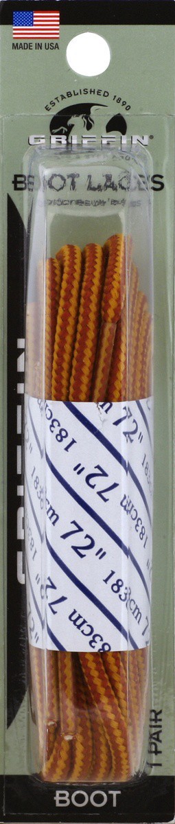 slide 2 of 2, Griffin Bros. Boot Gold Tan 72 In - Each, 1 ct