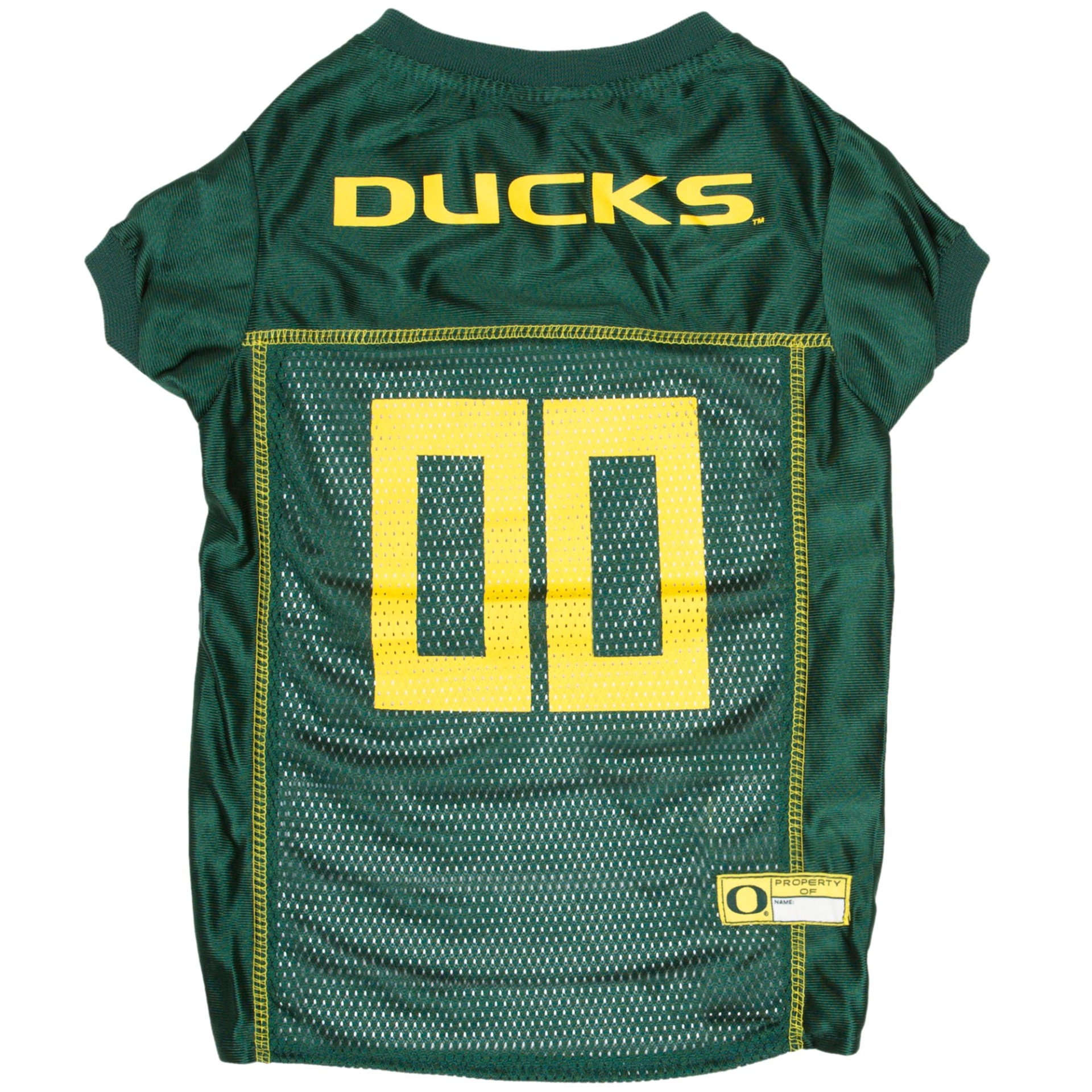 slide 1 of 1, Pets First Oregon Ducks NCAA Mesh Jersey For Dogs, MED