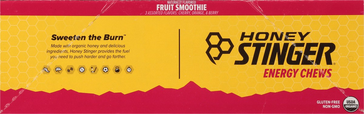 slide 6 of 13, Honey Stinger Fruit Smoothie Energy Chews 12 - 1.8 oz Packets, 12 ct