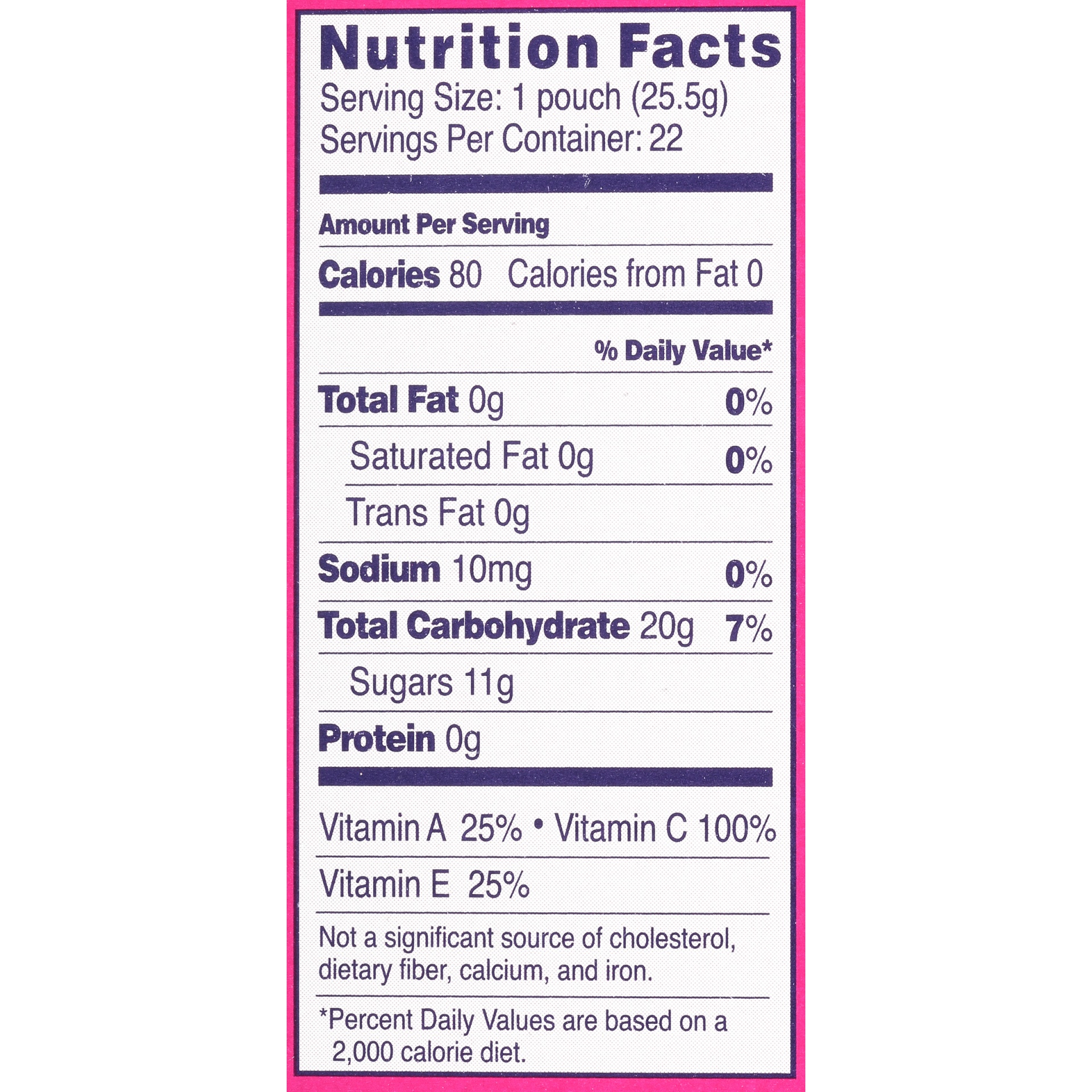 slide 8 of 9, Welch's Fruit Punch & Berries 'N Cherries Fruit Snacks, 22 ct; 0.9 oz