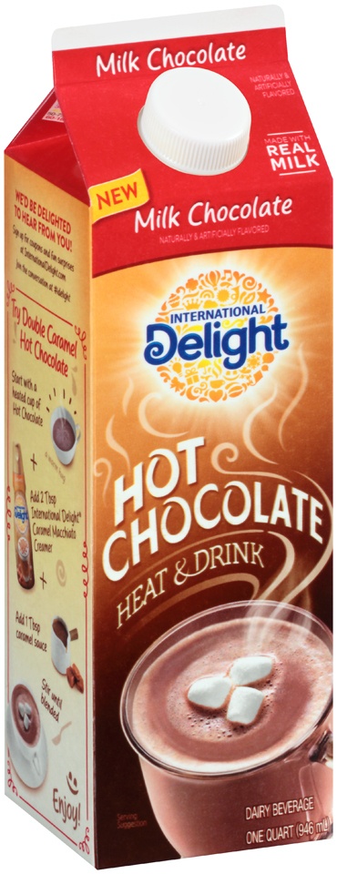 slide 1 of 1, International Delight Milk Chocolate Hot Chocolate - 32 fl oz, 32 fl oz