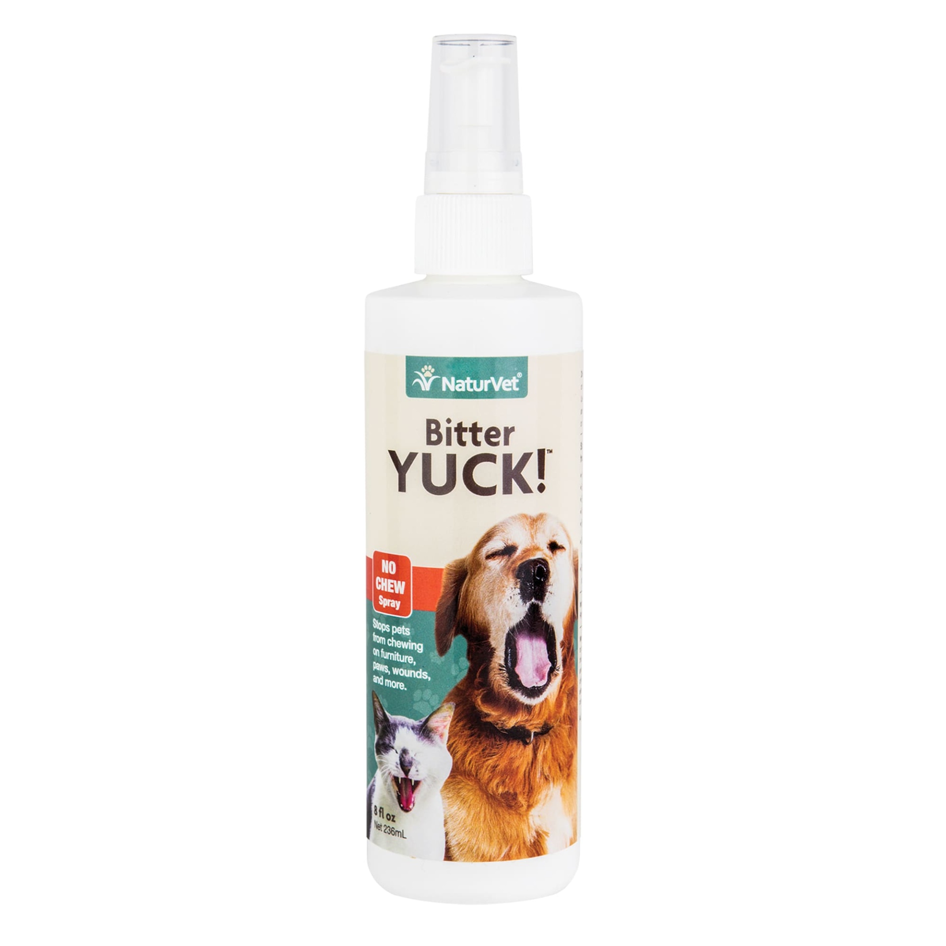 slide 1 of 1, NaturVet Bitter Yuck Dog Training Aid, 8 fl oz