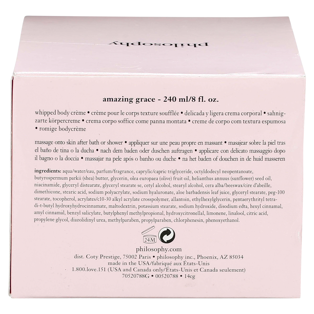 slide 5 of 5, Amazing Grace Whipped Body Crème, 240 ml