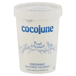 Cocojune Organic Pure Coconut Cultured Coconut 16 oz
