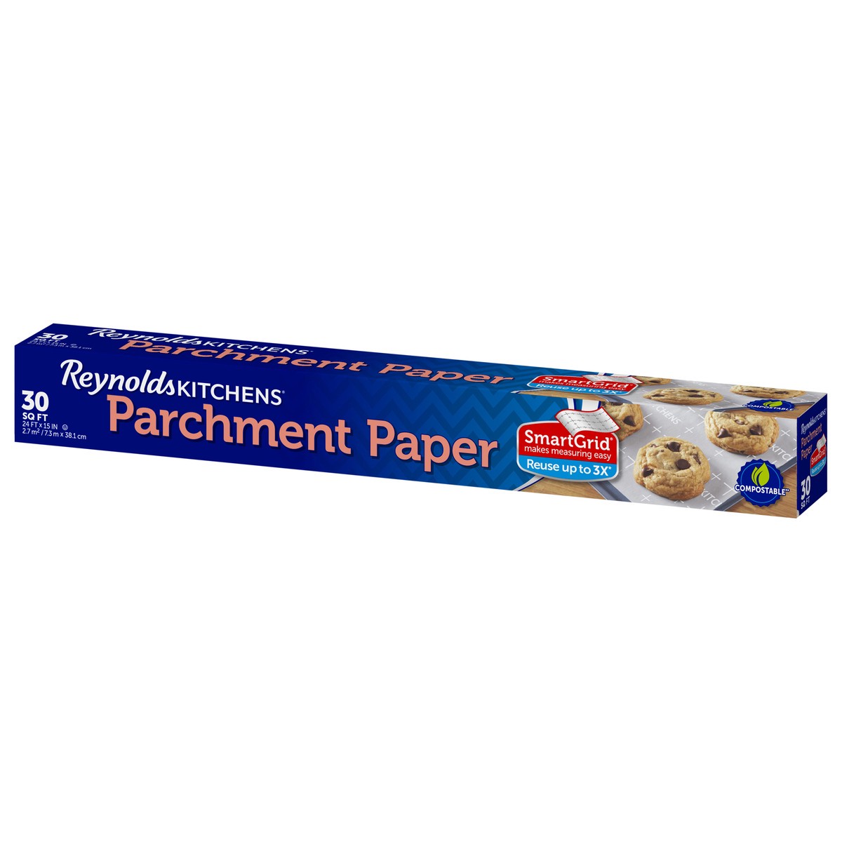 slide 6 of 12, Reynolds 30 SQ FT Parchment Paper, 1 ct