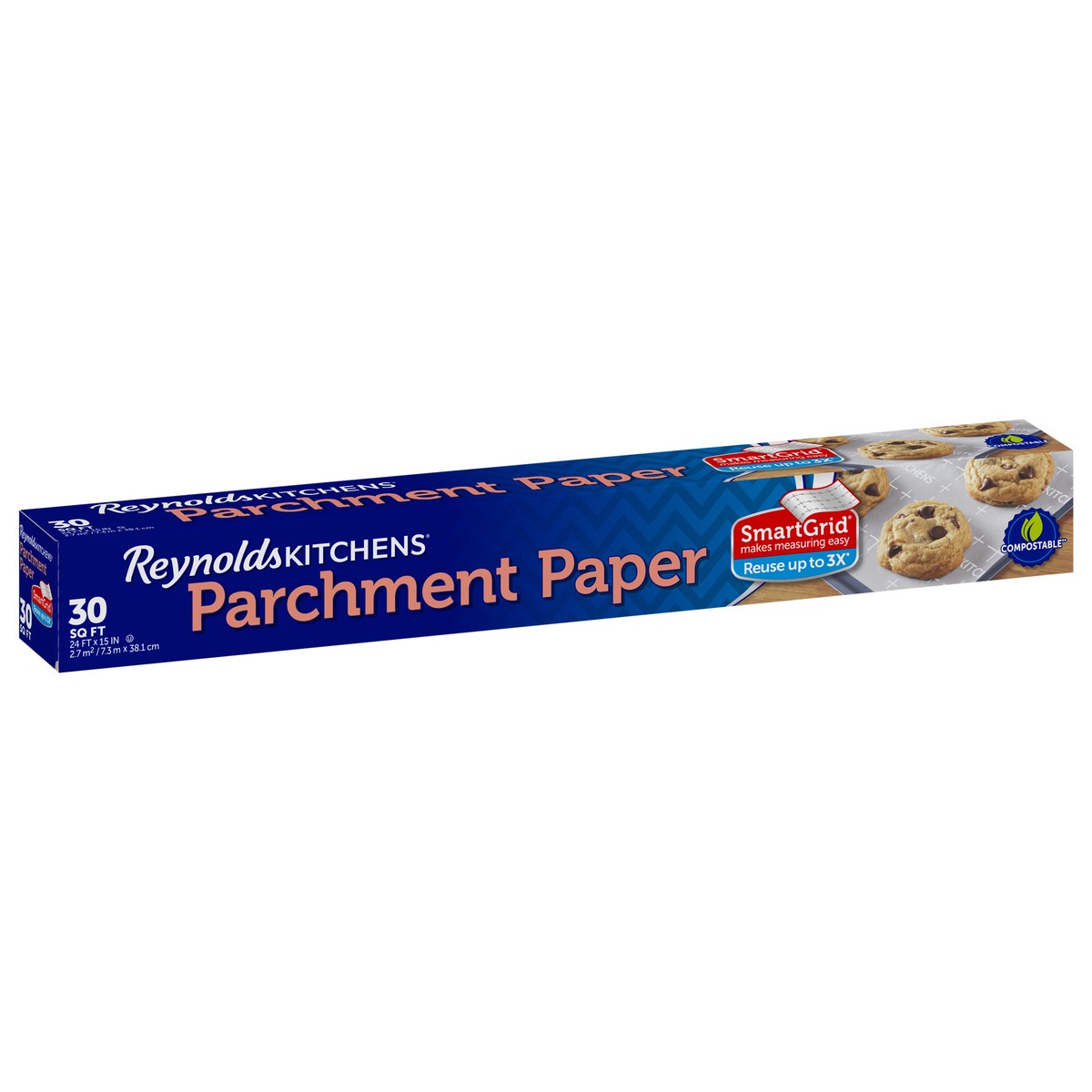 slide 10 of 12, Reynolds 30 SQ FT Parchment Paper, 1 ct