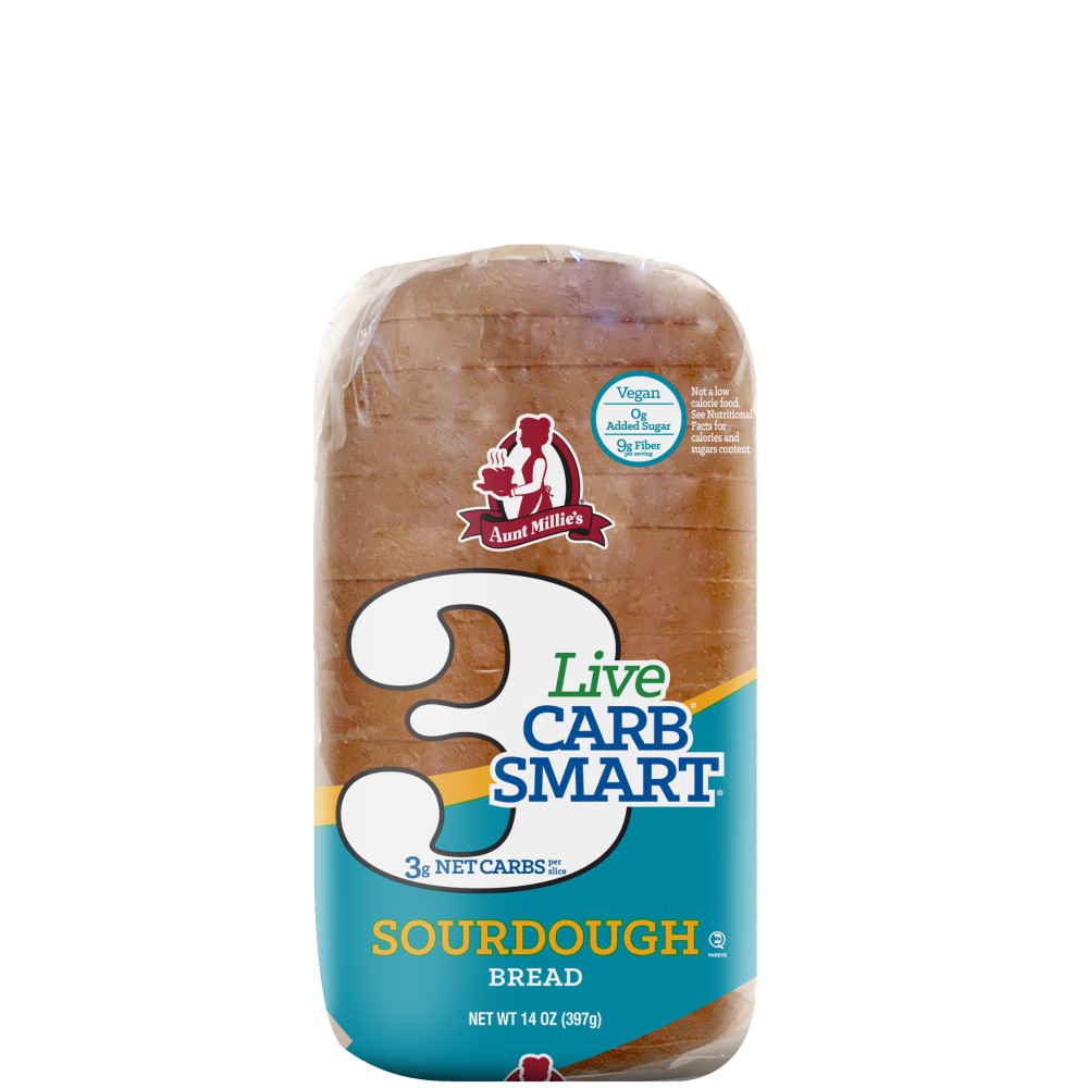 slide 2 of 6, Am Live Crbsmrt Sourdgh Bread, 14 oz