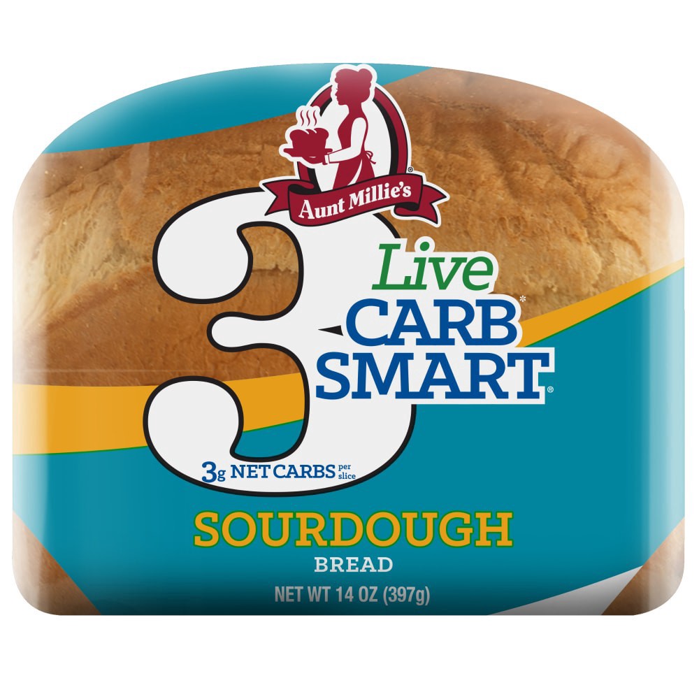 slide 3 of 6, Am Live Crbsmrt Sourdgh Bread, 14 oz