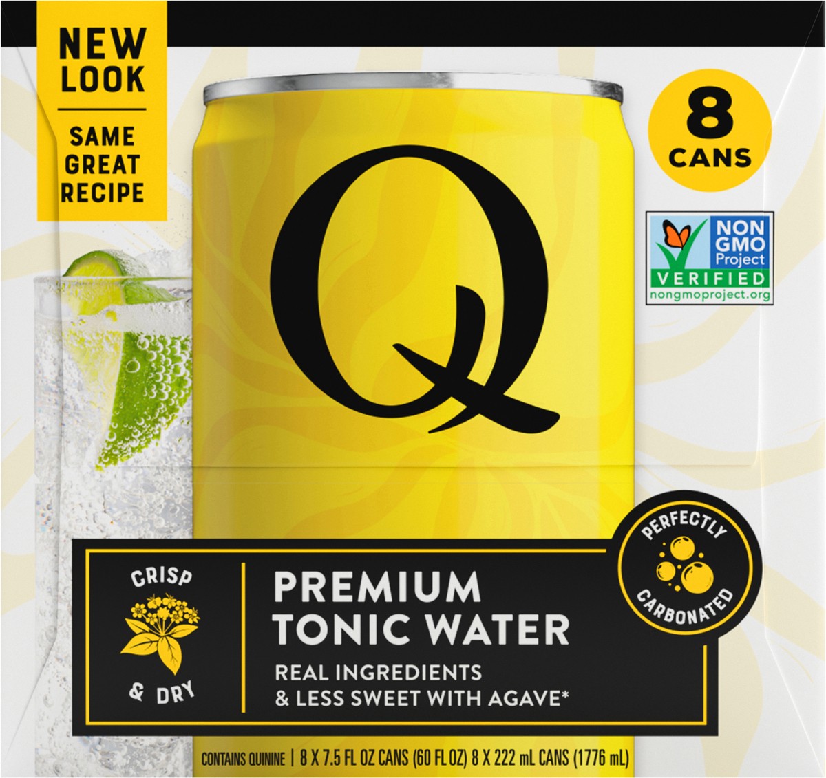 slide 9 of 13, Q Drinks Tonic Water - 8 ct, 8 ct