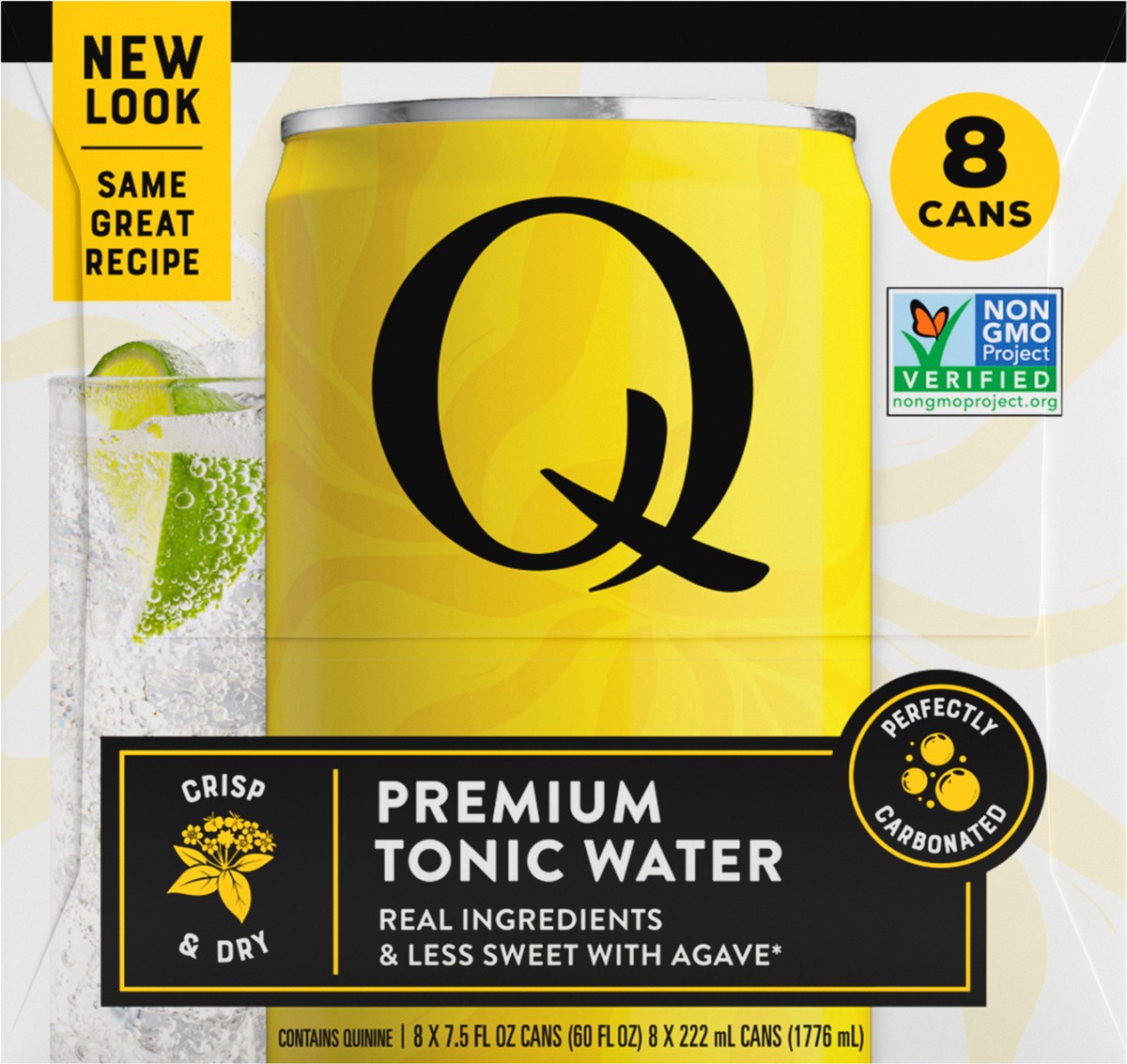 slide 8 of 13, Q Drinks Tonic Water - 8 ct, 8 ct